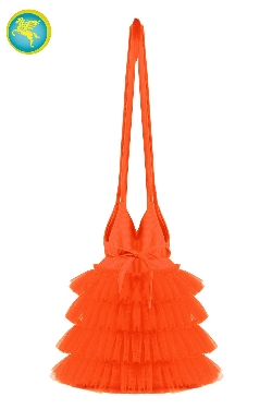 BORSETTA DANZA PORTA PUNTE ARANCIONE